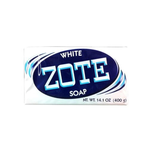 Zote White Laundry Bar Soap, Net WT 14.1 oz, ( Pack of 4 )