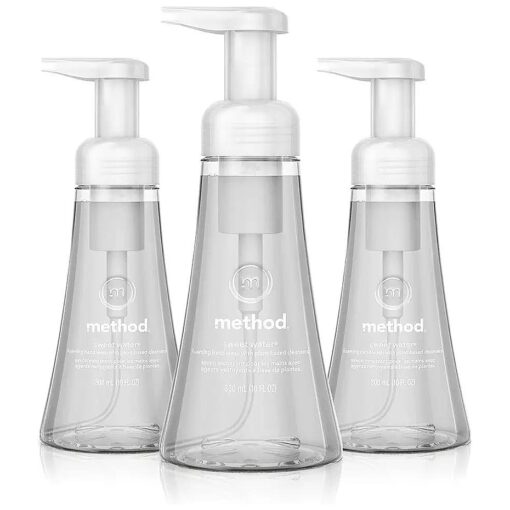 Method Foaming Hand Soap, Sweet Water, Paraben and Phthalate Free, Biodegradable Formula, 10 fl oz ( Pack of 3 )