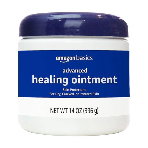 Basics Healing Ointment and Skin Protectant for Dry & Cracked Skin, Fragrance Free, 14 Ounce, Pack of 1