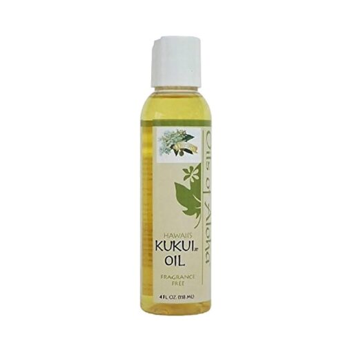 Oils of Aloha Hawaii Kukui Oil No Fragrance 4 Fluid Ounce