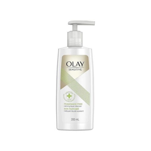 Olay, Sensitive Calming Liquid Cleanser Fragrance-Free, 6.7 Ounce