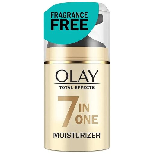 Face Moisturizer by Olay Total Effects Anti-Aging Face Moisturizer, Fragrance-Free 1.7 fl oz