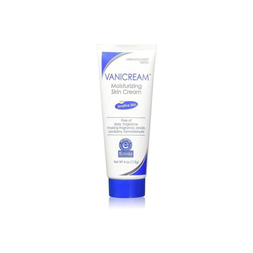 Vanicream Moisturizing Skin Cream for Sensitive Skin, 4 Ounce ( Pack of 2 )