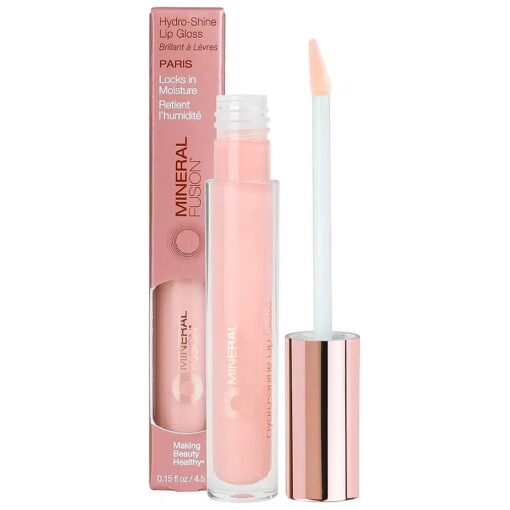 Mineral Fusion Hydro-Shine Lip Gloss, Paris, 0.15 Ounces