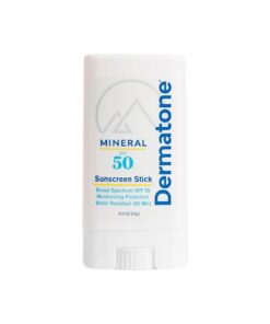 Mineral Sunscreen Stick SPF 50 | Zinc Oxide Sunscreen Stick for Face and Body, Broad Spectrum UVA/UVB, Reef Safe, Moisturizing, Water Resistant ( 80 min ), Fragrance Free, 0.5 oz