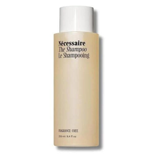 Necessaire The Shampoo- Fragrance-Free, Hyaluronic Acid + Vitamin B Complex, for Hair Thinning + Dryness, Dermatologist-Tested, Hypoallergenic, 8.4oz