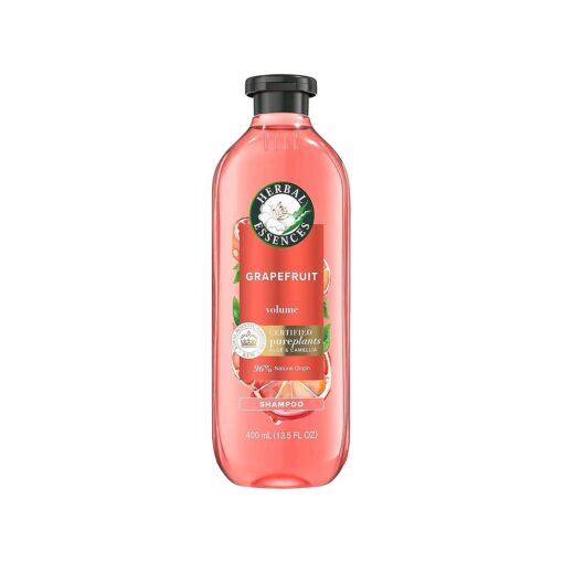 Herbal Essences Grapefruit Volumizing Shampoo, 13.5 Fl Oz, with Certified Camellia Oil and Aloe Vera, For All Hair Types, Especially Fine Hair