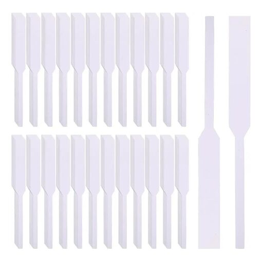 Perfume Test Strips Fragrance Paper Strips Disposable Perfume Blotter Essential Oils Paper Test Strips for Diffuser Aromatherapy Testing Scents ( White, 400 Pieces )