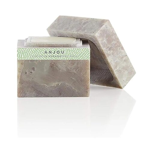 Concreta, Firming Repair Balm and Solid Parfum ( Anjou Fragrance ), With Pure Organic Shea Butter and Organic Coconut Oil in Soapstone,1.25 fl oz