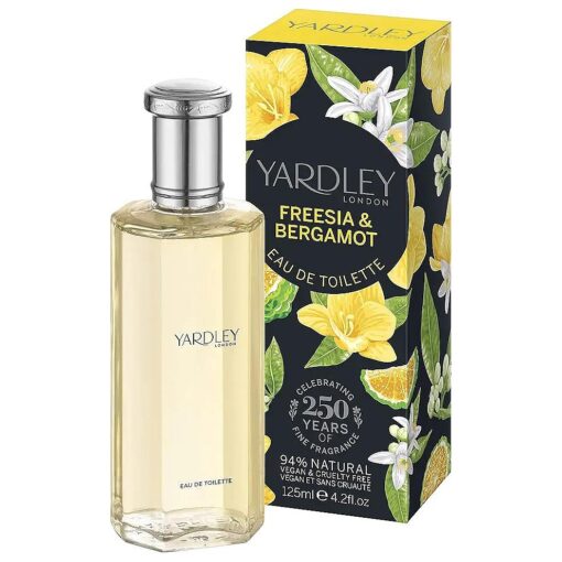 Yardley London Freesia and Bergamot Eau de Toilette 125ml