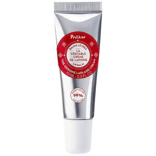 Polaar - Lip Balm - The Genuine Lapland Cream with 3 Arctic Berries - Nourishing Treatment for Damaged Lips, Protects Dry Skin - 98 % natural, Curelty Free, Made in France - 0.3 Fl Oz