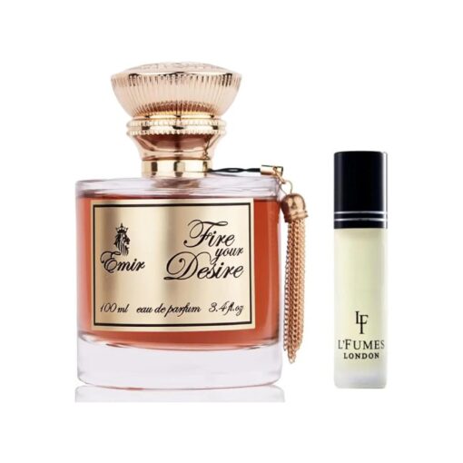 Paris Corner FIRE YOUR DESIRE EDP 3.4 Fl Oz FRAGRANCE UNISEX EMIR SERIES PERFUMES