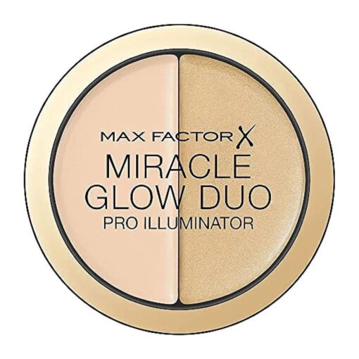 Max Factor Miracle Glow Duo Pro Illuminator Highlighter 10 Light, 11g