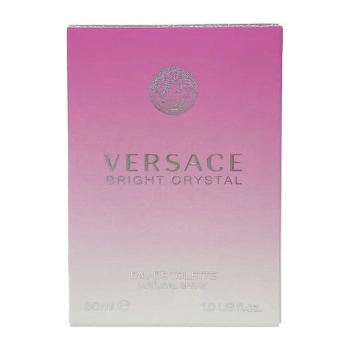 Versace Bright Crystal Eau de Toilette Spray for Women, 1.0 Fluid Ounce