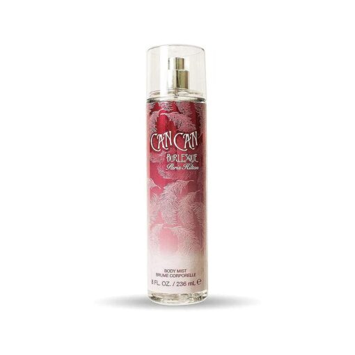 Paris Hilton Can Can Burlesque Body Mist Fragrance for Women | Playful and Flirtatious | Fruity and Floral Scent With Notes of Clementine, Nectarine, Cassis, Raspberry, and Wild Orchid | 8 Oz