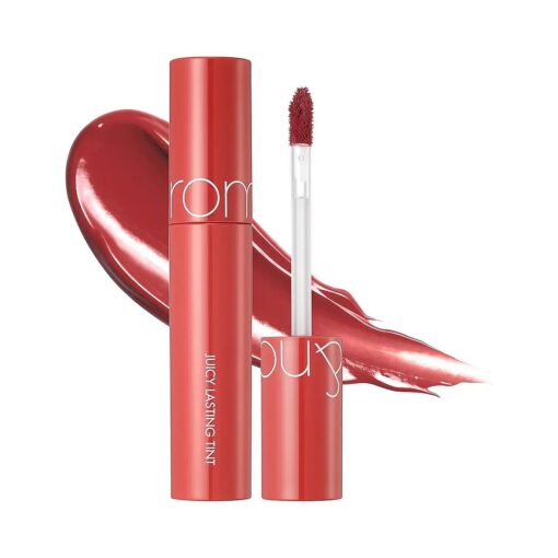 rom & nd ] Juicy Lasting Tint 16 colors | Vivid color| Glossy Finish| Long-lasting| moisturizing| Highlighting| Natural-beauty | Lip Tint for Daily Use| K-beauty | 5.5g/0.2oz No.07 JUJUBE