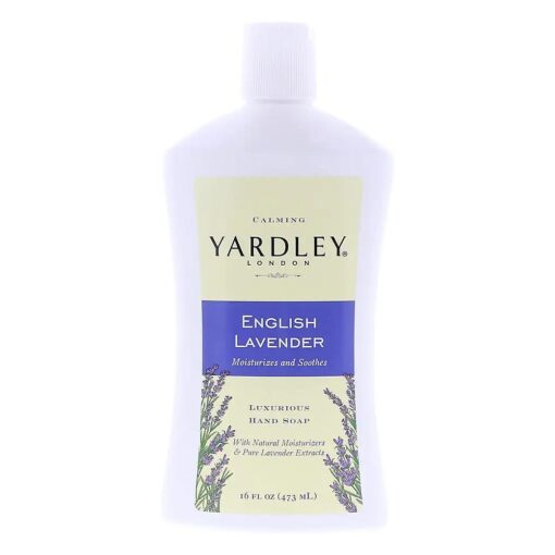 Yardley London Liquid Hand Soap - English Lavender - 16 oz - ( Pack of 4 )