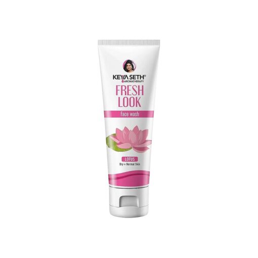 Keya Seth Aromatherapy Fresh Look Face Wash with Refreshing Lotus for Dry Skin, 100ml