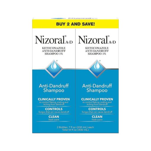 Nizoral Anti-Dandruff Shampoo Fresh Scent 14 Fl Oz ( 7 Oz, each, Pack of 2 )