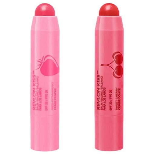 Revlon Revlon Kiss Balm DUO PACK - fresh strawberry/sweet cherry # 025/030