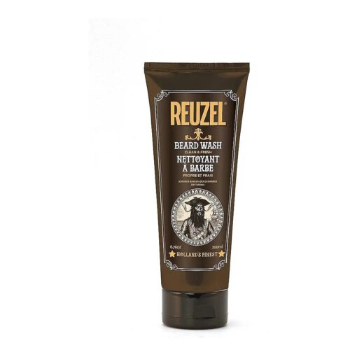 Reuzel Clean and Fresh Beard Wash, Men 's Beard Wash, 6.76 oz