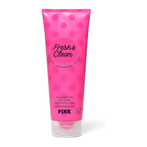 Victoria 's Secret Pink Fresh & Clean Hand & Body Lotion, 8 Oz