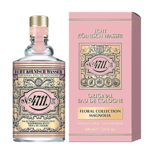 4711 Floral Collection Magnolia by Muelhens for Women - 3.4 oz EDC Spray