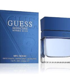 GUESS Fragrance Seductive Homme Blue Eau De Toilette Spray for Men, 3.4 fl oz