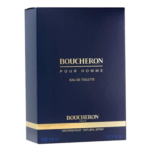 Boucheron Pour Homme Eau de Toilette Woody Citrus, 3.3 Fl oz