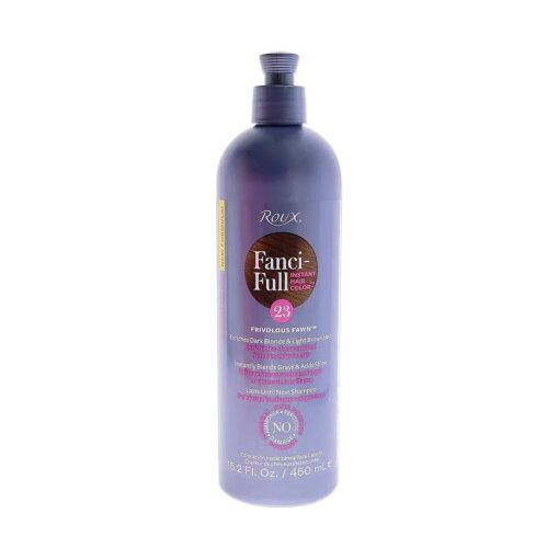 Fanci-Full Instant Hair Color Rinse, 23 Frivolous Fawn, Temporarily Evens Tones, Blends Away Gray, 15.2 Oz