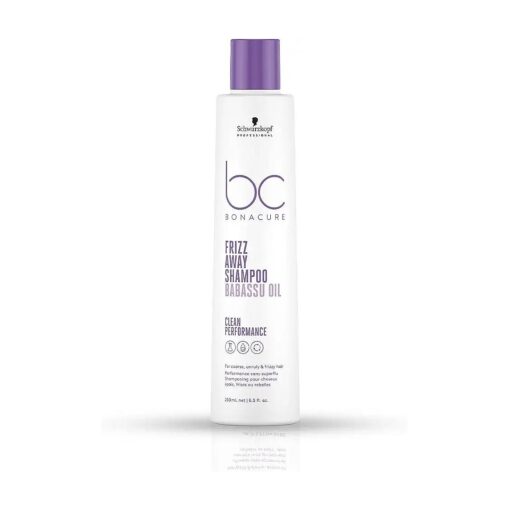 BC BONACURE Frizz Away Shampoo Clean Performance, 8.5-Ounce