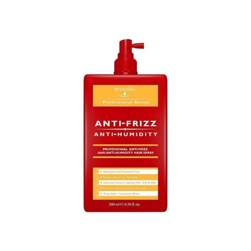 Antifrizz and Antihumidity Hair Spray - Professional Frizz Control, Anti-humidity, Heat Protectant, and Shine Serum