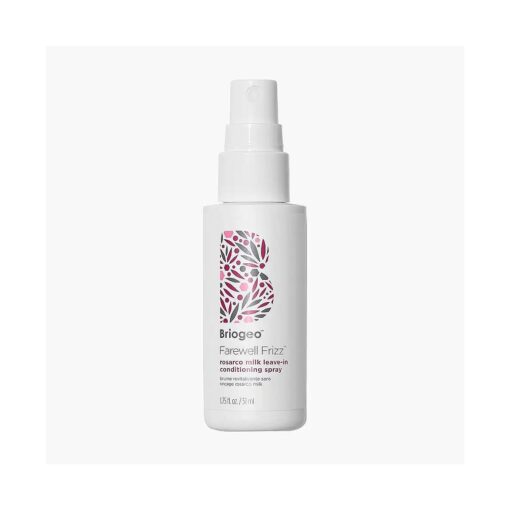 Briogeo Farewell Frizz Leave in Conditioner Spray, Anti Frizz Leave In Conditioner for Curly Hair, Straight or Wavy, Hair Detangler Spray and Hair Moisturizer with Argan Oil for Hair, 1.75 oz