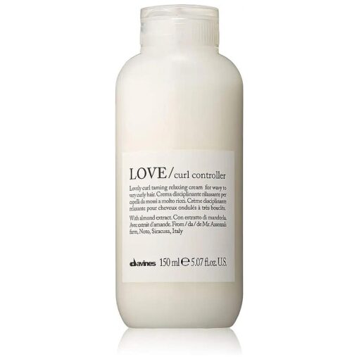 Davines LOVE Curl Controller, Taming And Relaxing Cream For Very Curly And Wavy Hair, Anti-Frizz Curl Defining Formula, 5.07 Fl Oz