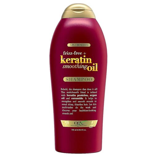 OGX Keratin Extra Strength Shampoo, 25.4 fl oz