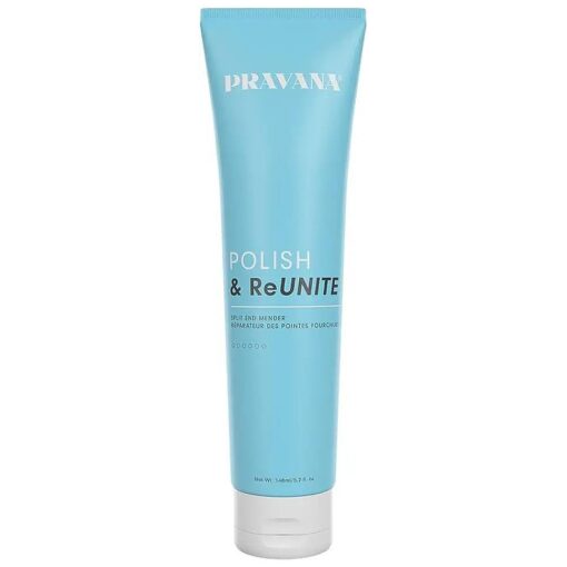 Polish & Reunite Split End Mender | Lightweight Styling Cream | Improves Smoothness, Manageability, Shine | Hydrolyzed Oat Protein Tames Frizz & Smooths Hair | 5.2 Oz