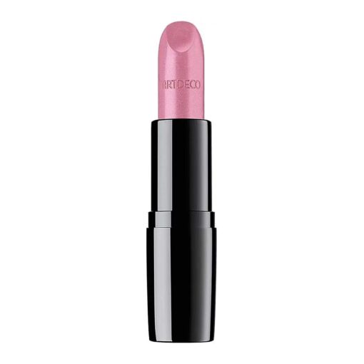 ARTDECO Perfect Color Lipstick - Frosted Rose - Glide-On Lipstick with Rich Color & Plumping Effect - Creamy, Pearly Finish - Hyaluronic Acid - Long Lasting - Lip Plumper - Lip Care - Makeup - 0.14 Oz