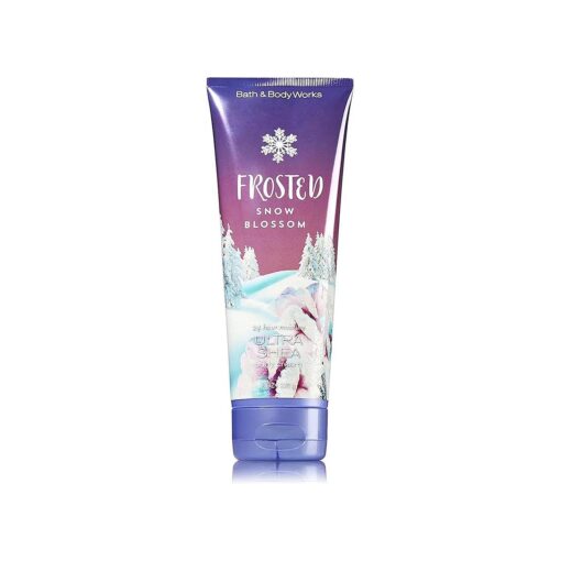 Bath and Body Works Frosted Snow Blossom Ultra Shea Body Cream 8 Ounce