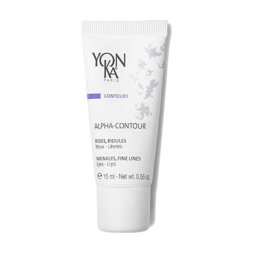 Yon-Ka Alpha-Contour Eye and Lip Cream ( 15ml ) Anti-Wrinkle Regenerating Contour Creme, Naturally Soften Signs of Aging with Botanical Oil Blends and Fruit Acids, All Skin Types, Paraben-Free