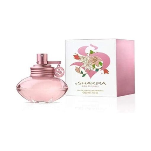 Shakira Perfumes - S Eau Florale for Women - Long Lasting - Femenine, Romantic and Charming Fragance - Fresh and Floral Notes - Ideal for Day Wear - 1.7 Fl Oz