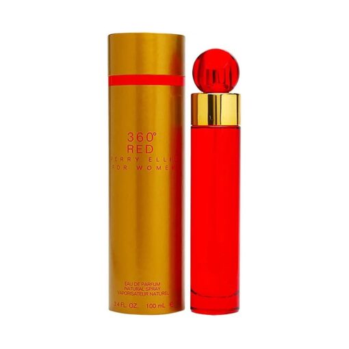 Perry Ellis 360 Red By Perry Ellis For Women, Eau De Parfum Spray 3.4 Ounces