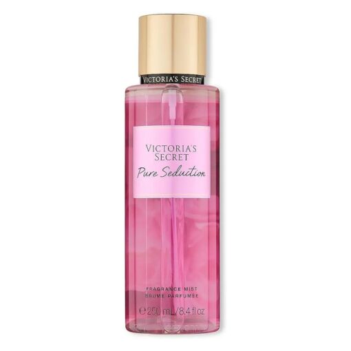 Victoria 's Secret Pure Seduction Body Mist, Perfume with Notes of Juiced Plum and Crushed Freesia, Womens Body Spray, All Night Long Women 's Fragrance - 250 ml / 8.4 oz