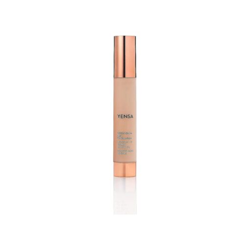 YENSA Super Silk Foundation - Full Coverage, Age-defying complex of Vitamin C, E, Ferulic, and Bakuchiol Oil 1.0 fl oz