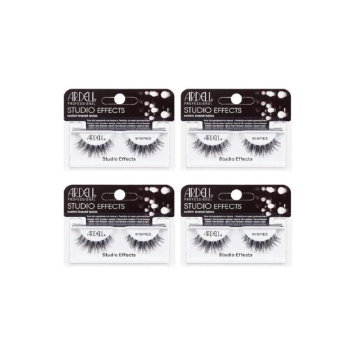 Ardell Studio Effects Wispies Black, 4 Pack