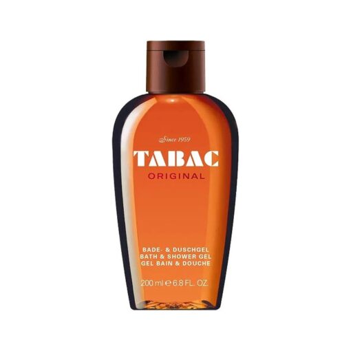 Tabac Original Bath and Shower Gel for Men by Maurer & Wirtz, 6.8 Ounce