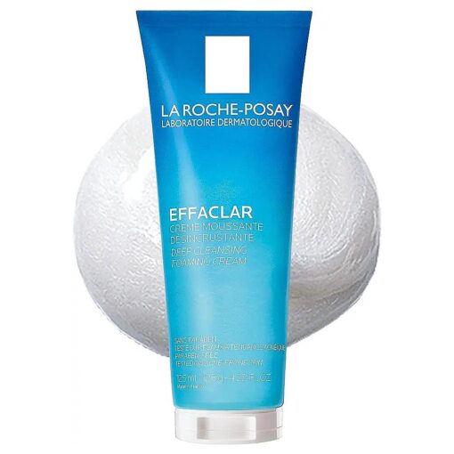 LA ROCHE POSAY Effaclarsensitive Skincreamtubefacedeep Cleansingfoaming Cream