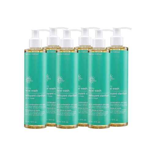 EARTH SCIENCE - Gentle Clarifying Facial Wash For Oily, Combination Skin Types ( 6pk, 8 fl, oz, )