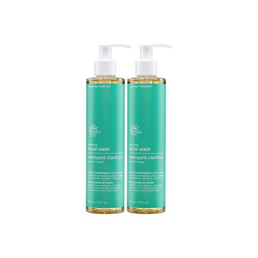 EARTH SCIENCE - Gentle Clarifying Facial Wash For Oily, Combination Skin Types ( 2pk, 8 fl, oz, )