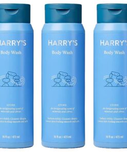 Harry 's Men 's Body Wash Shower Gel - Stone, 16 Fl Oz ( Pack of 3 )