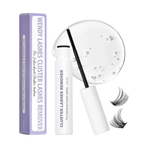 Lash Remover Cluster Lash Remover Low-Irritating DIY Eyelash Extension Remover Gentle and Mild Lash Self Adhesive Eyelashes Remover Glue Lash Remover for Eyelash Clusters ( 5ml )